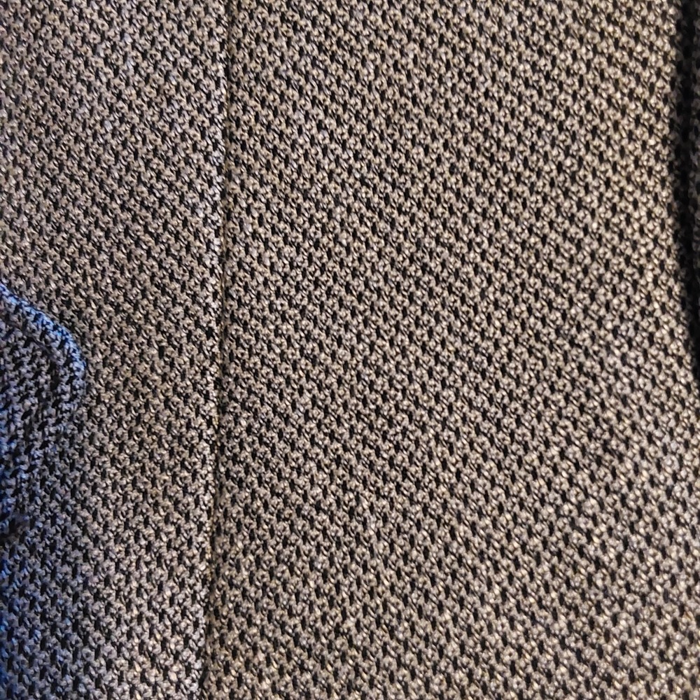 TAHARI Skirt Suit‎ Women Size 4 Gray Tweed Blazer Jacket With Snap Toggle - Picture 6 of 15